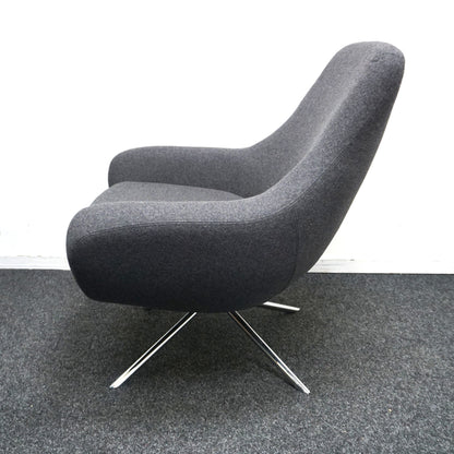 Softline Noomi Design Fauteuil | Donkergrijs