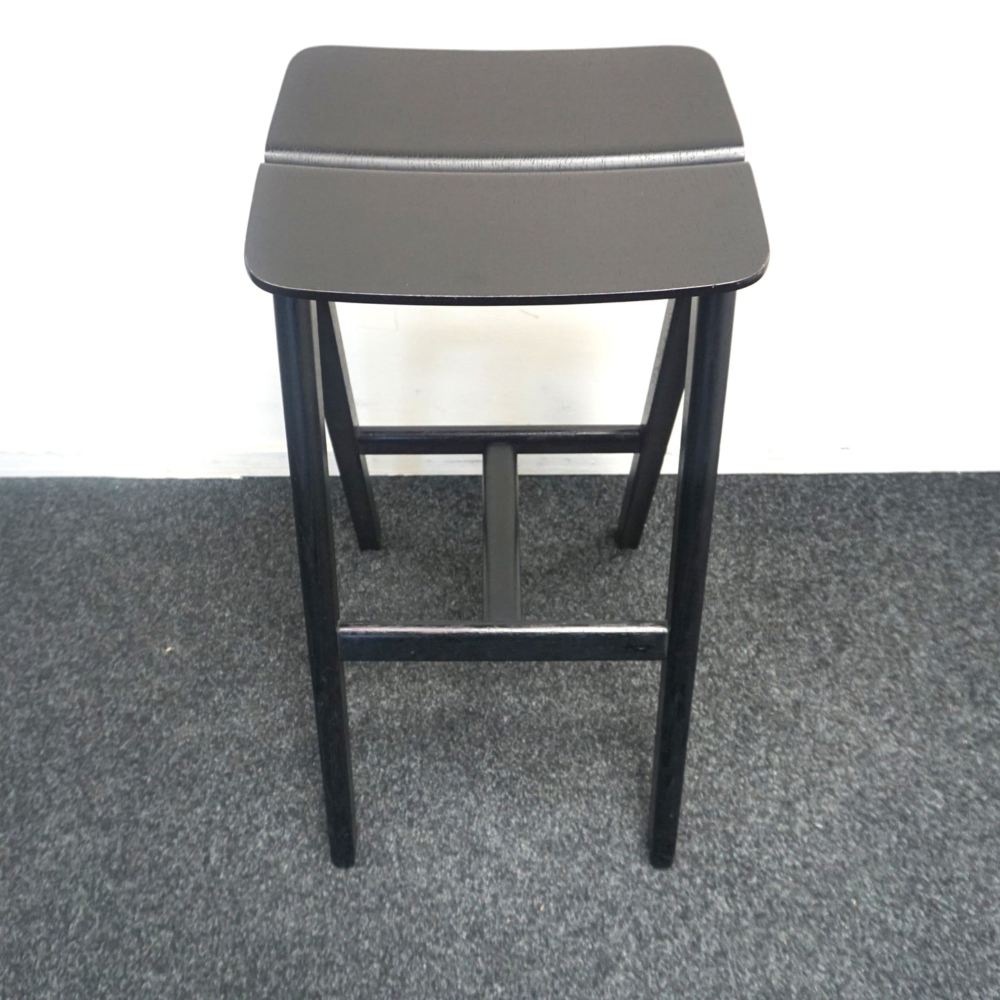 HAY Copenhague Design Barkruk | Zwart | Zithoogte 75 cm