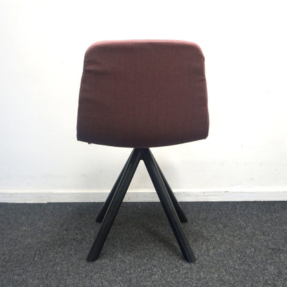 Viccarbe Maarten Soft Upholstery Design Stoel | Roze Gemeleerd