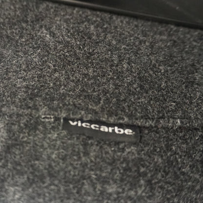 Viccarbe Maarten Soft Upholstery Design Stoel | Donkergrijs