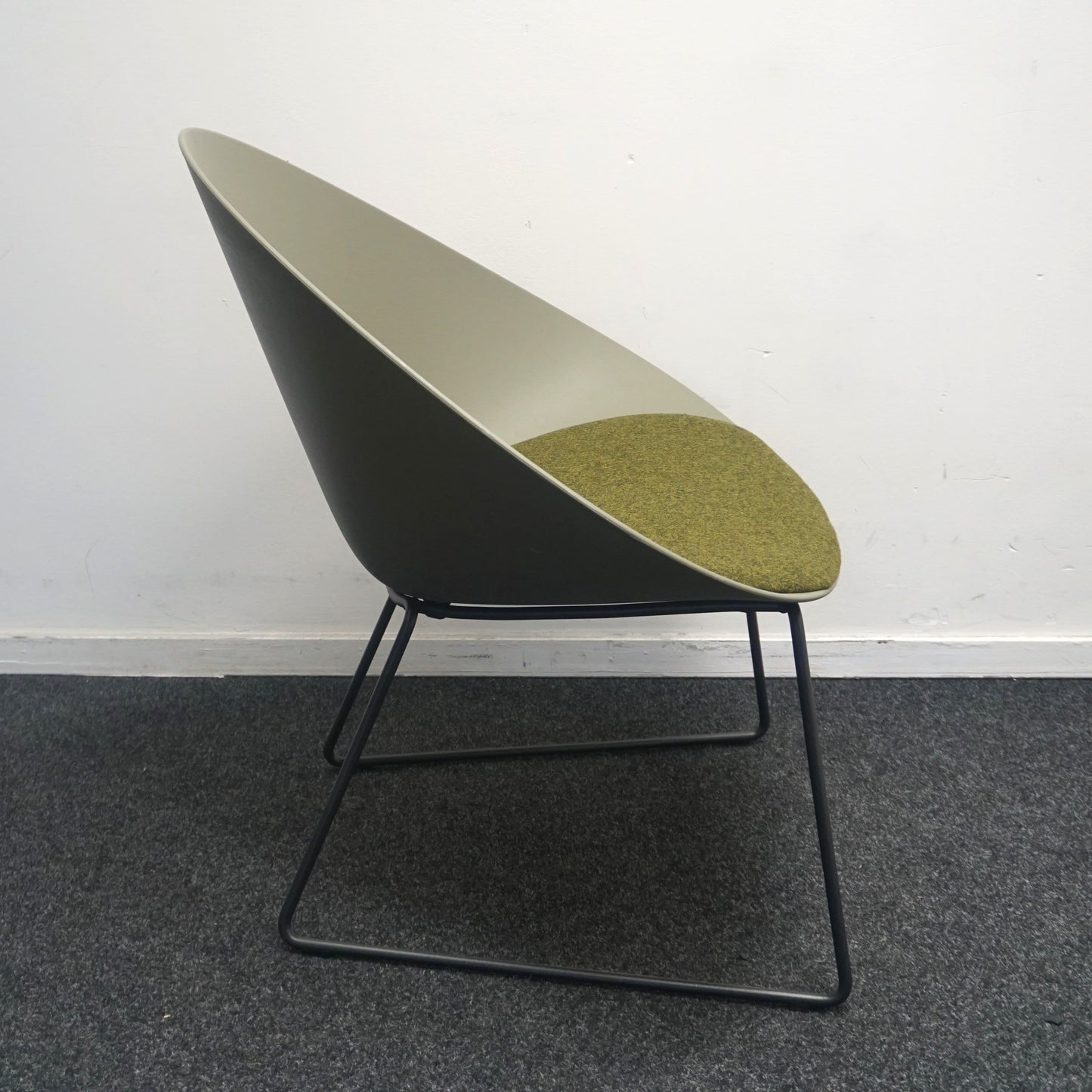 Arper Adell Lounge Chair Design Fauteuil | Groen