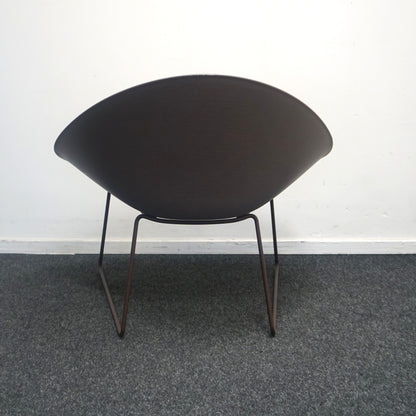 Arper Adell Lounge Chair Design Fauteuil | Bruin / Paars