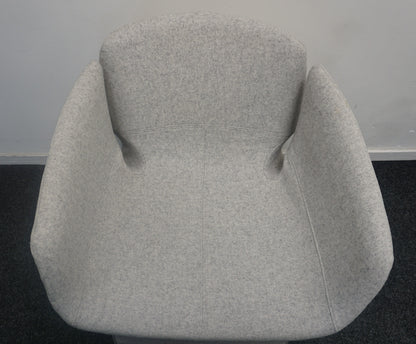 Moroso Bloomy Design Fauteuil | Lichtgrijs