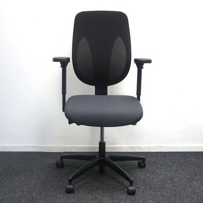Giroflex 353 Bureaustoel | Grijs / Zwart
