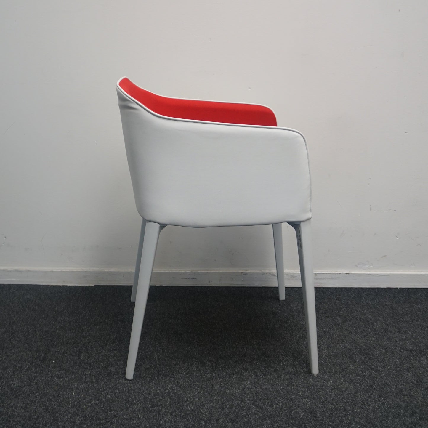 Pedrali Laja 885 Design Stoel | Wit / Rood