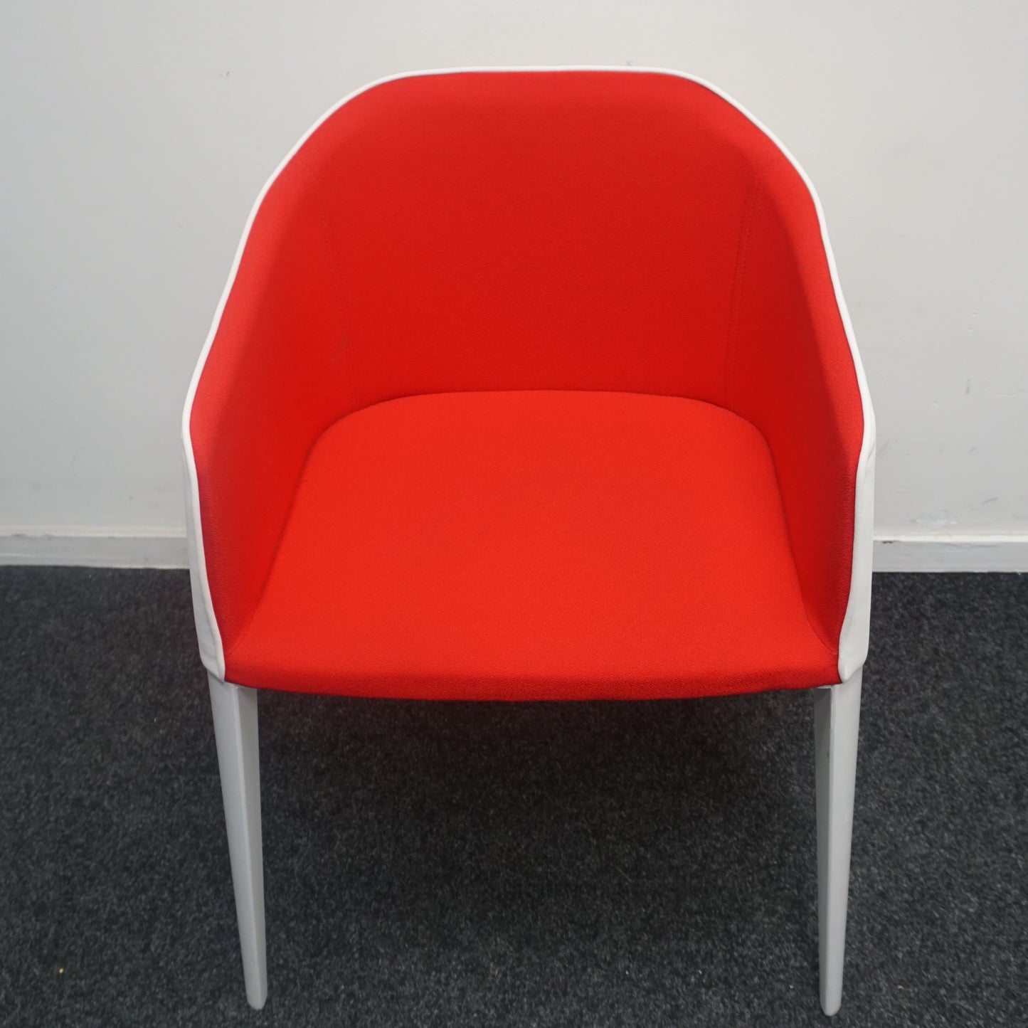 Pedrali Laja 885 Design Stoel | Wit / Rood