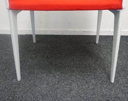 Pedrali Laja 885 Design Stoel | Wit / Rood