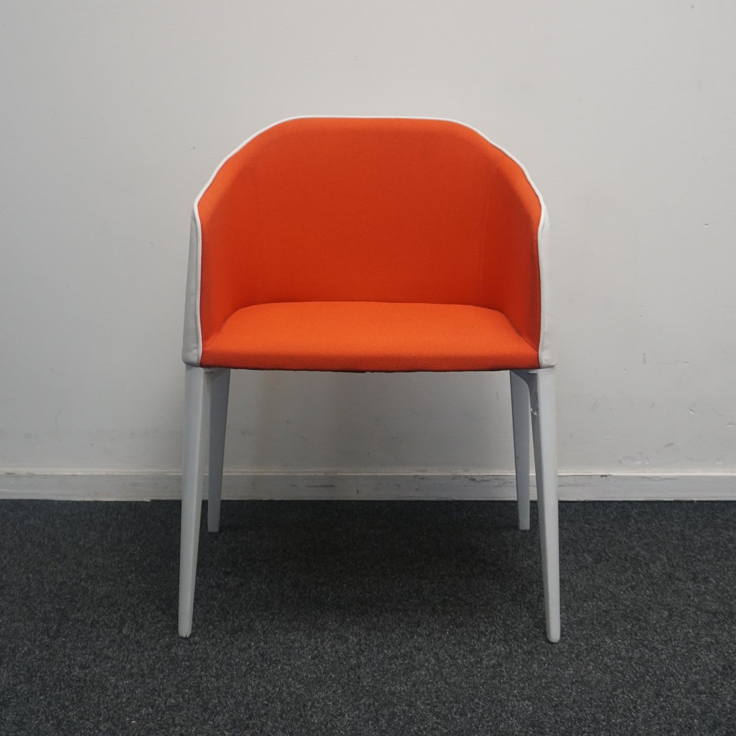 Pedrali Laja 885 Design Stoel | Wit / Rood