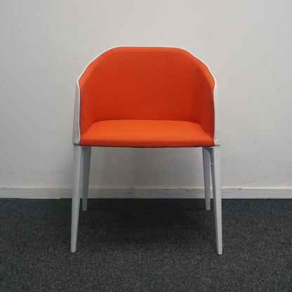 Pedrali Laja 885 Design Stoel | Wit / Rood