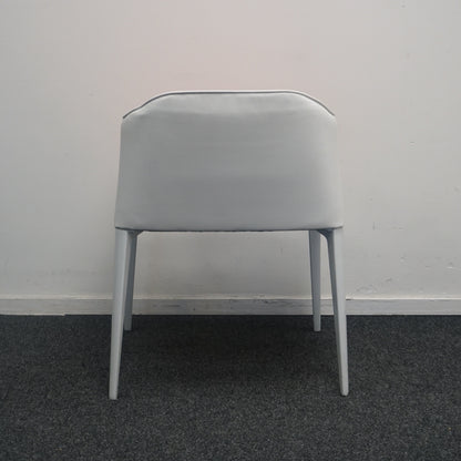 Pedrali Laja 885 Design Stoel | Wit / Oranje