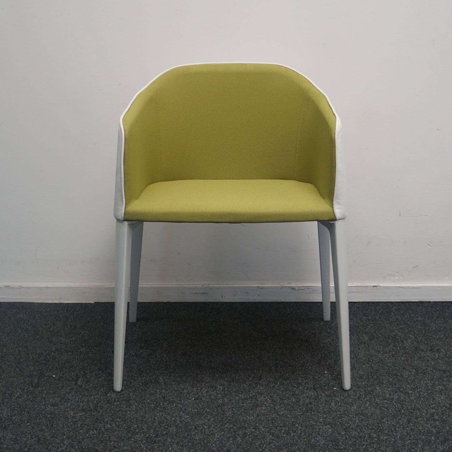 Pedrali Laja 885 Design Stoel | Wit / Groen