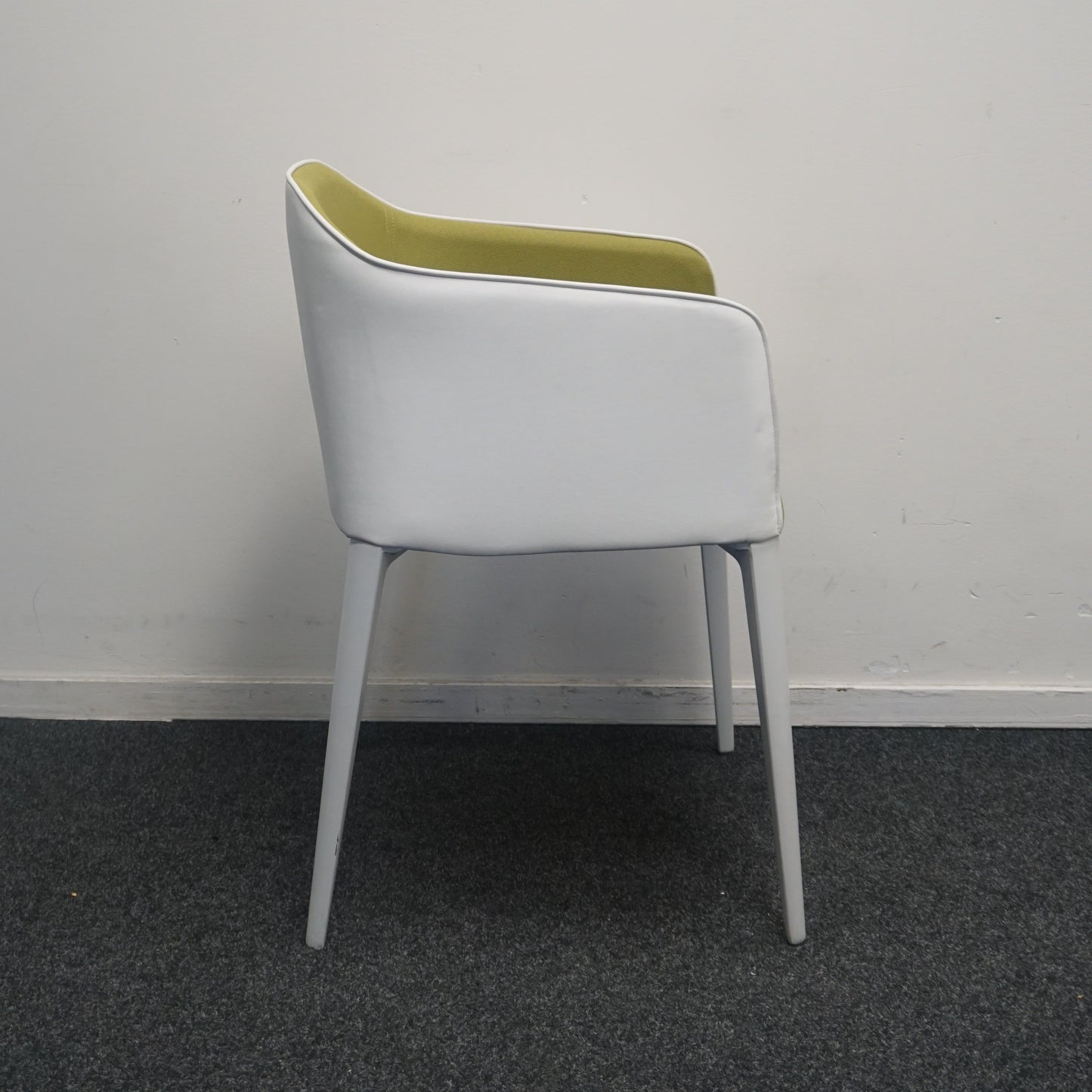 Pedrali Laja 885 Design Stoel | Wit / Groen