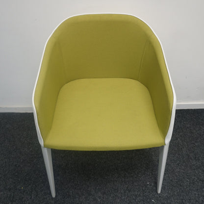 Pedrali Laja 885 Design Stoel | Wit / Groen