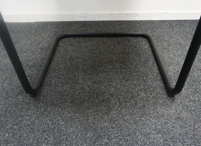 WPD Vergaderstoel | Donkergrijs | Slede Frame