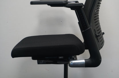 Ahrend 2020 Extra Verta Bureaustoel | Zwart / Zwart