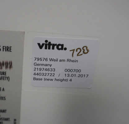 Vitra Eames DAW Design Stoel | Blauw / Wit