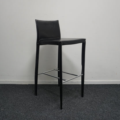 Bontempi Linda Barkruk | Leer | Metaal | Zithoogte 77 cm