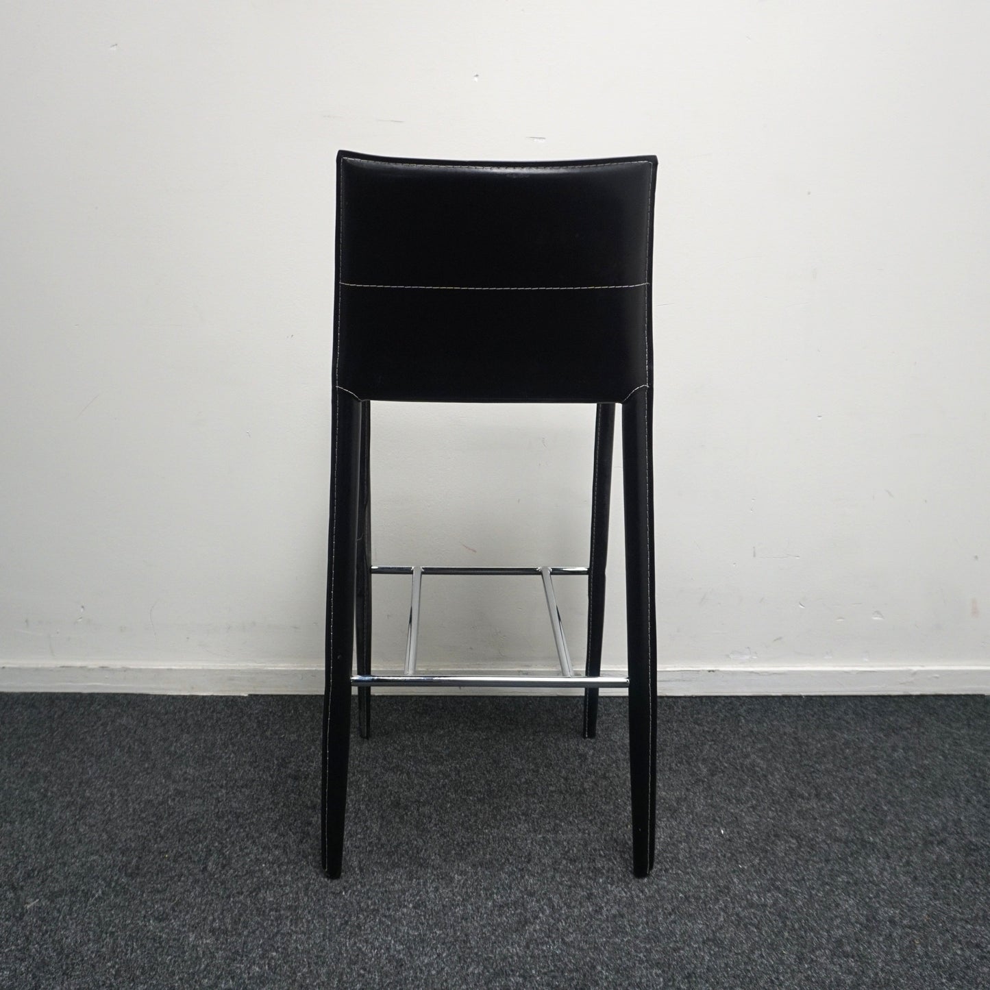 Bontempi Linda Barkruk | Leer | Metaal | Zithoogte 77 cm