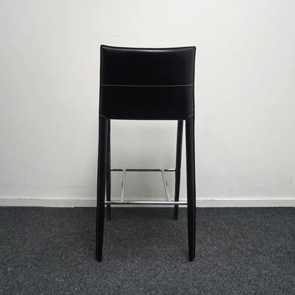Bontempi Linda Barkruk | Leer | Metaal | Zithoogte 77 cm