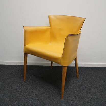 Matteo Grassi Vela Design Stoelen | Vintage | Geel