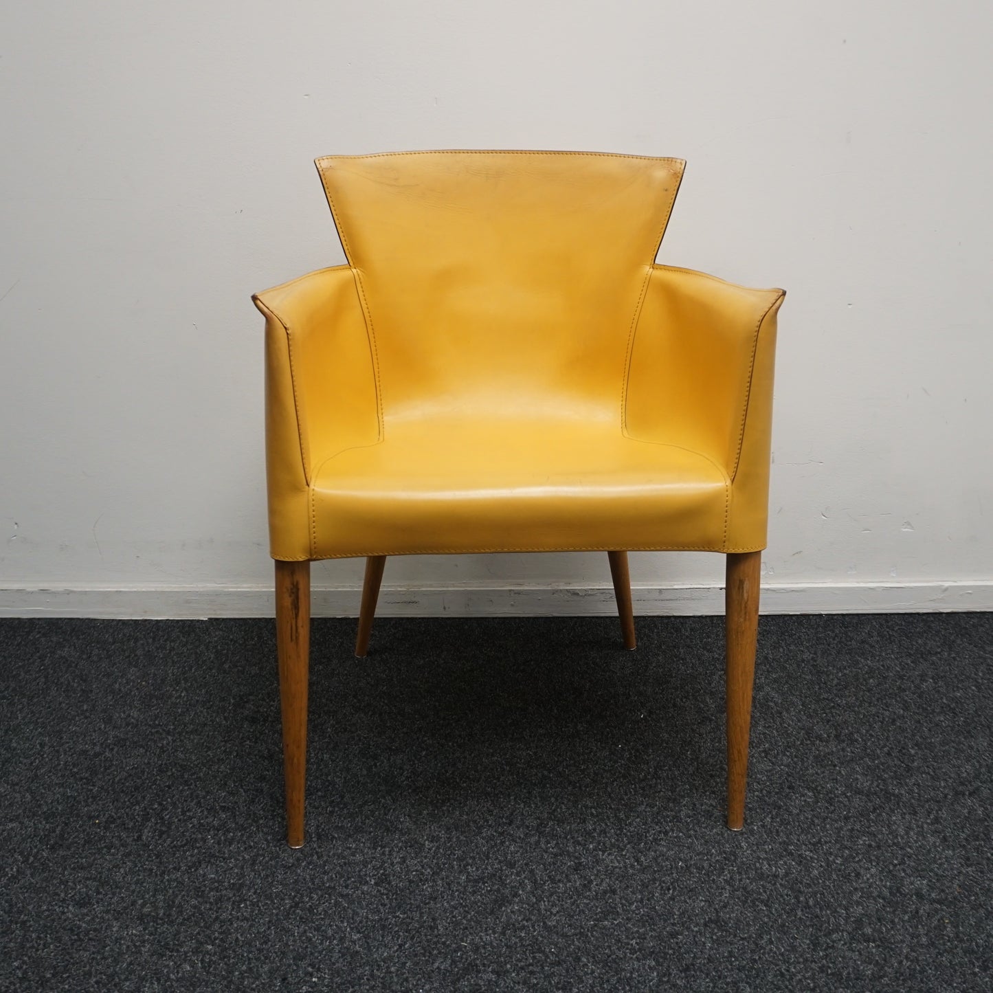 Matteo Grassi Vela Design Stoelen | Vintage | Geel
