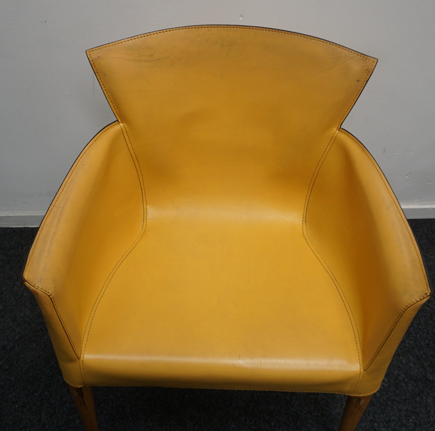 Matteo Grassi Vela Design Stoelen | Vintage | Geel
