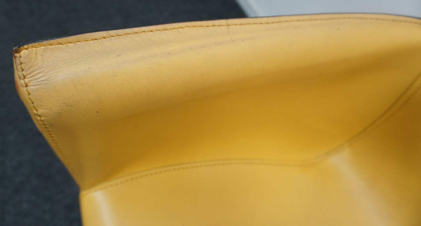 Matteo Grassi Vela Design Stoelen | Vintage | Geel