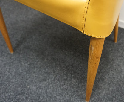 Matteo Grassi Vela Design Stoelen | Vintage | Geel