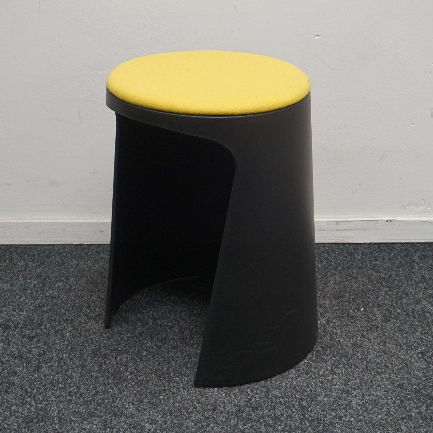 Sellex Handy Kruk | Poefje | Zit Hoogte 46 cm | Geel