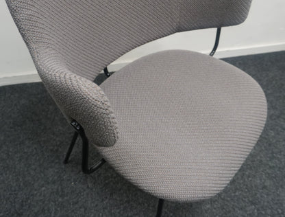 Lensvelt Gispen 205 Stoelen | Design Stoelen | Grijze Stof