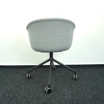 Muuto Fiber Vergaderstoel | Conferentiestoel | Blauw/Groen Gemêleerd