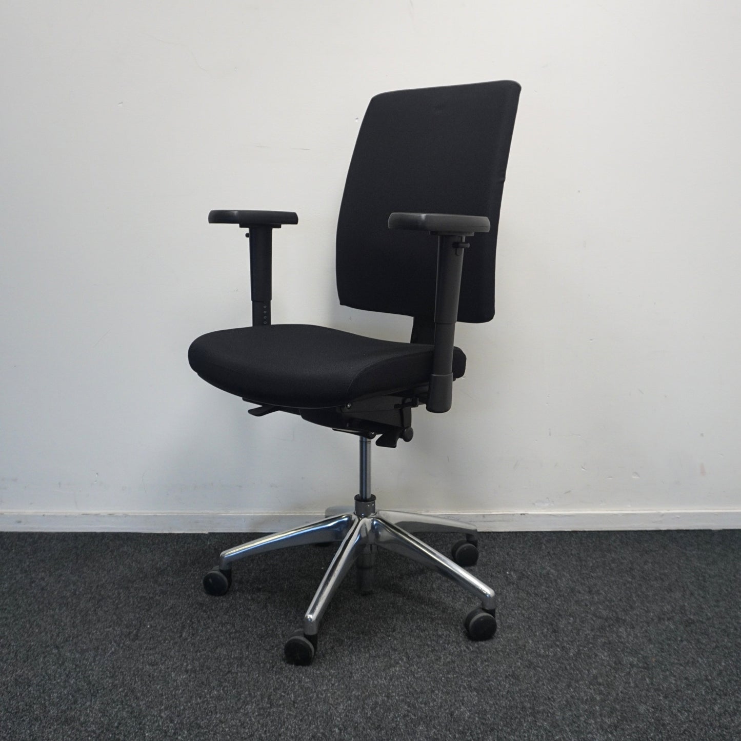 Bureaustoelen 707 CS | NPR - 1813 | Zwart gestoffeerd