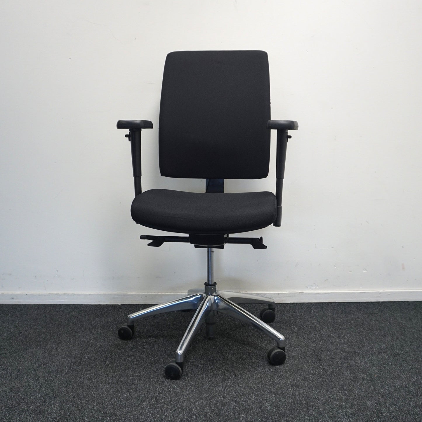 Bureaustoelen 707 CS | NPR - 1813 | Zwart gestoffeerd