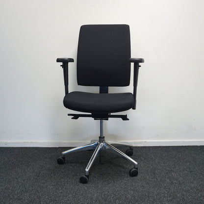 Bureaustoelen 707 CS | NPR - 1813 | Zwart gestoffeerd