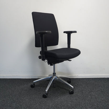 Bureaustoelen 707 CS | NPR - 1813 | Zwart gestoffeerd