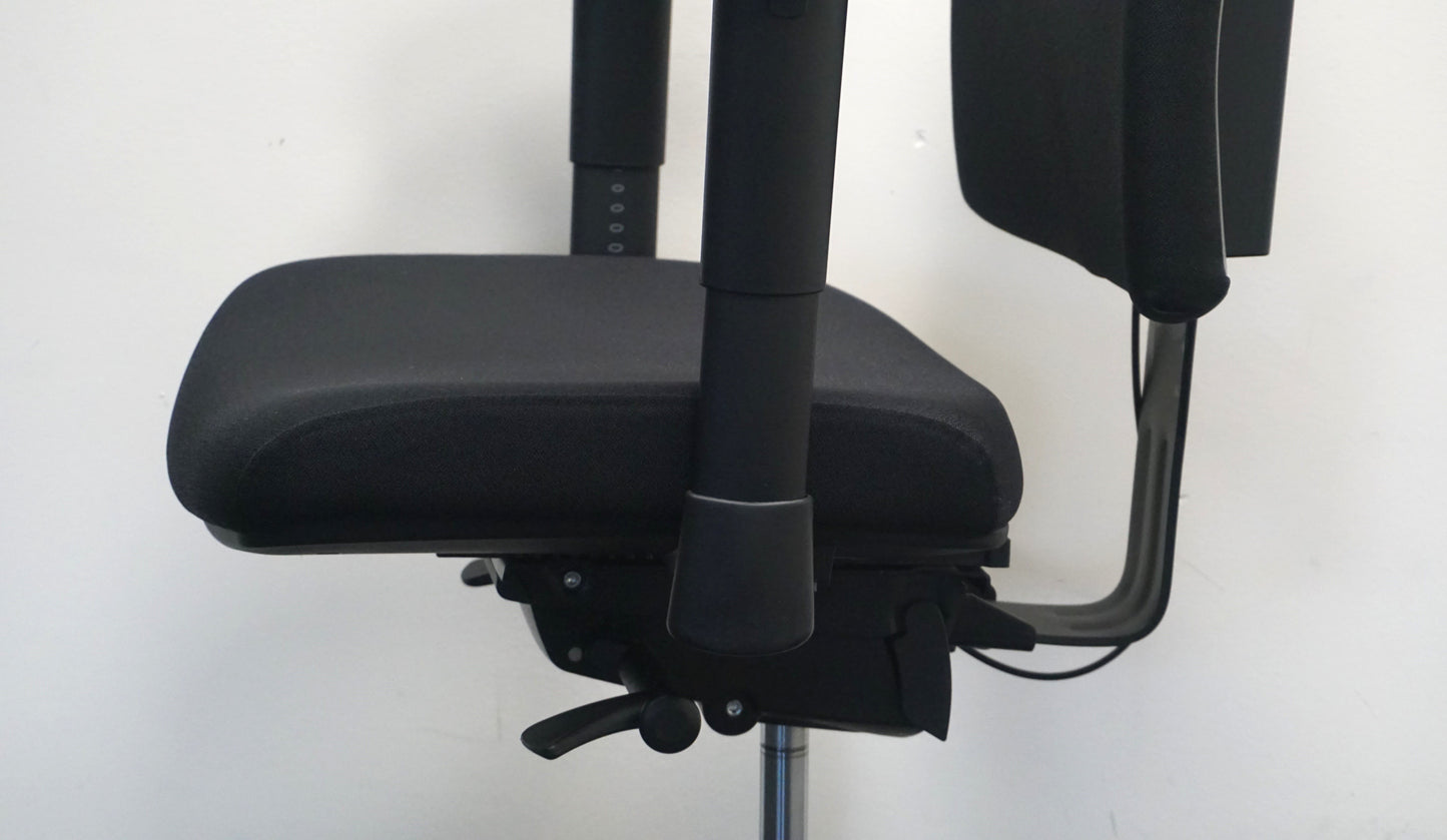 Bureaustoelen 707 CS | NPR - 1813 | Zwart gestoffeerd