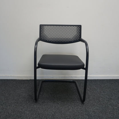 Vitra Visavis Vergaderstoel | Design Conferentiestoel | Leer