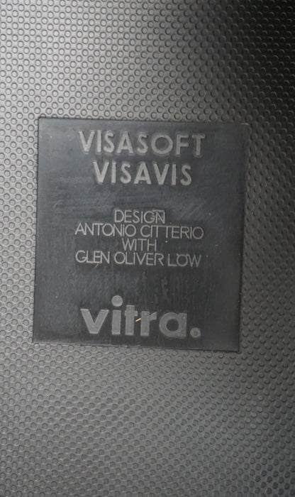 Vitra Visavis Vergaderstoel | Design Conferentiestoel | Leer