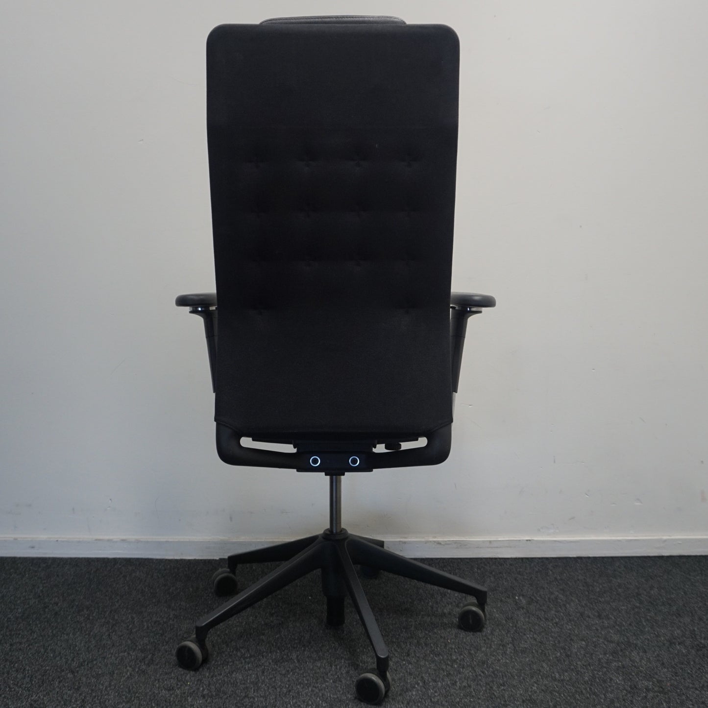 Vitra ID Trim L Bureaustoel | Zwart / Zwart