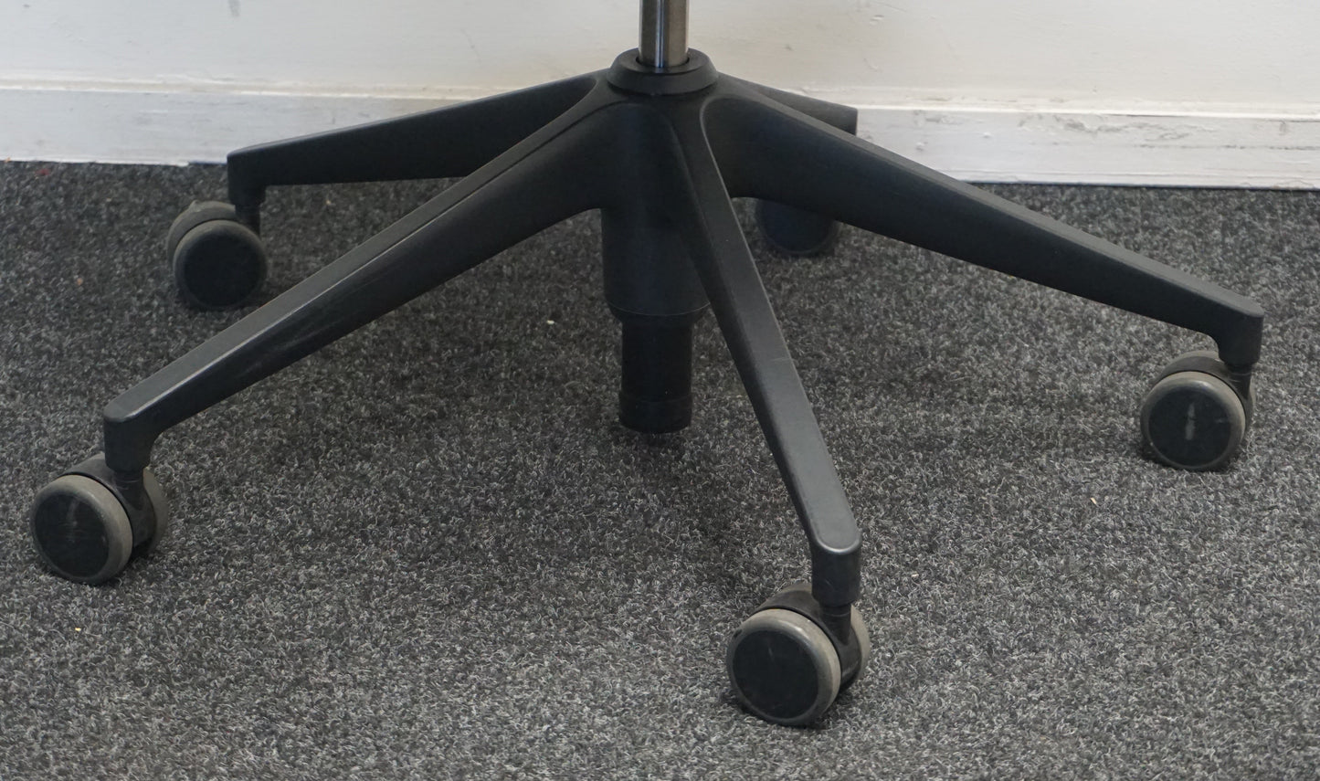 Vitra ID Trim L Bureaustoel | Zwart / Zwart
