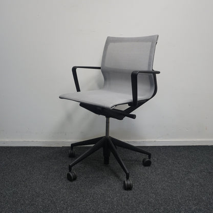 Vitra Physix Bureaustoel | Vergaderstoel | Grijs / Zwart