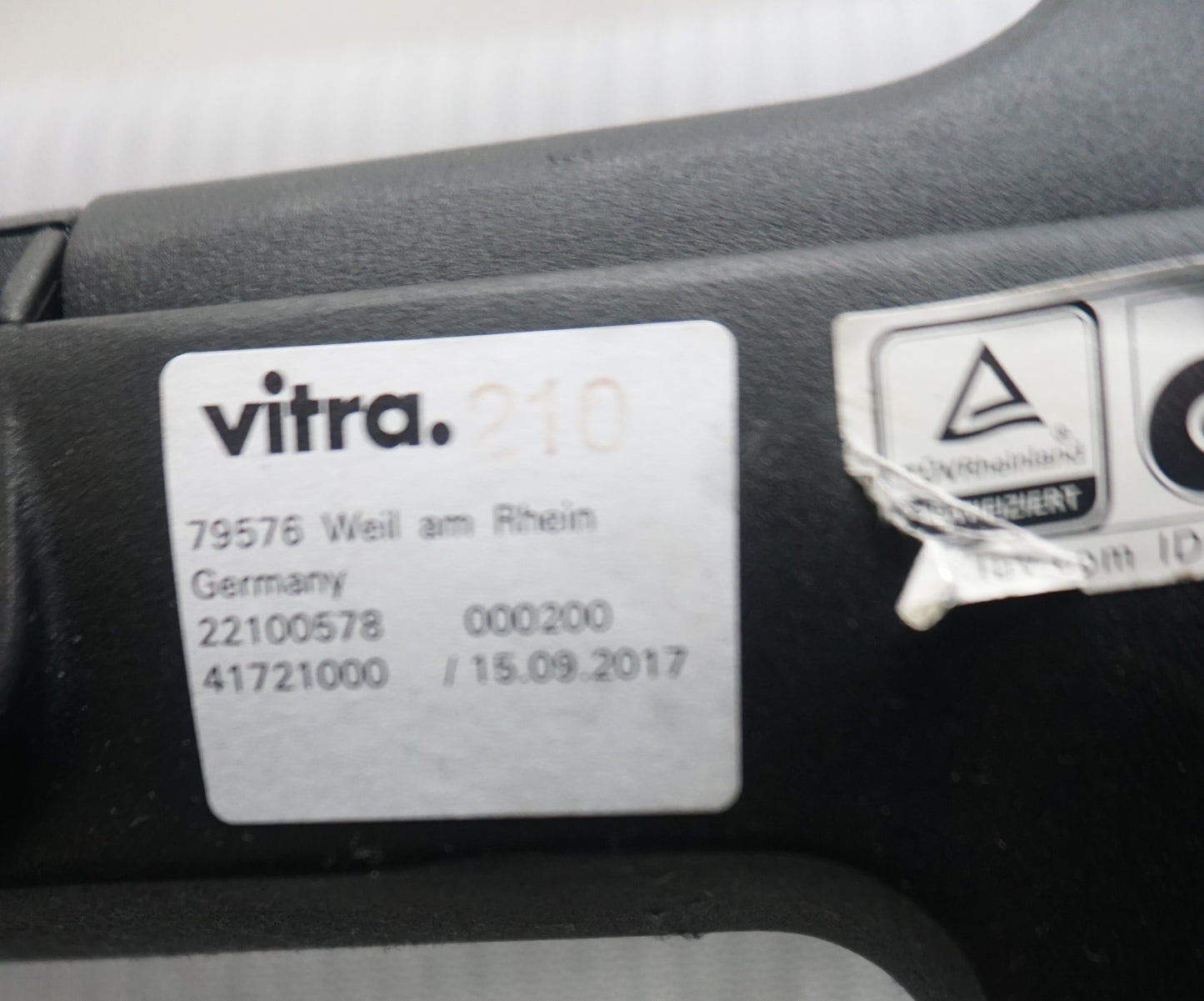 Vitra Physix Bureaustoel | Vergaderstoel | Grijs / Zwart