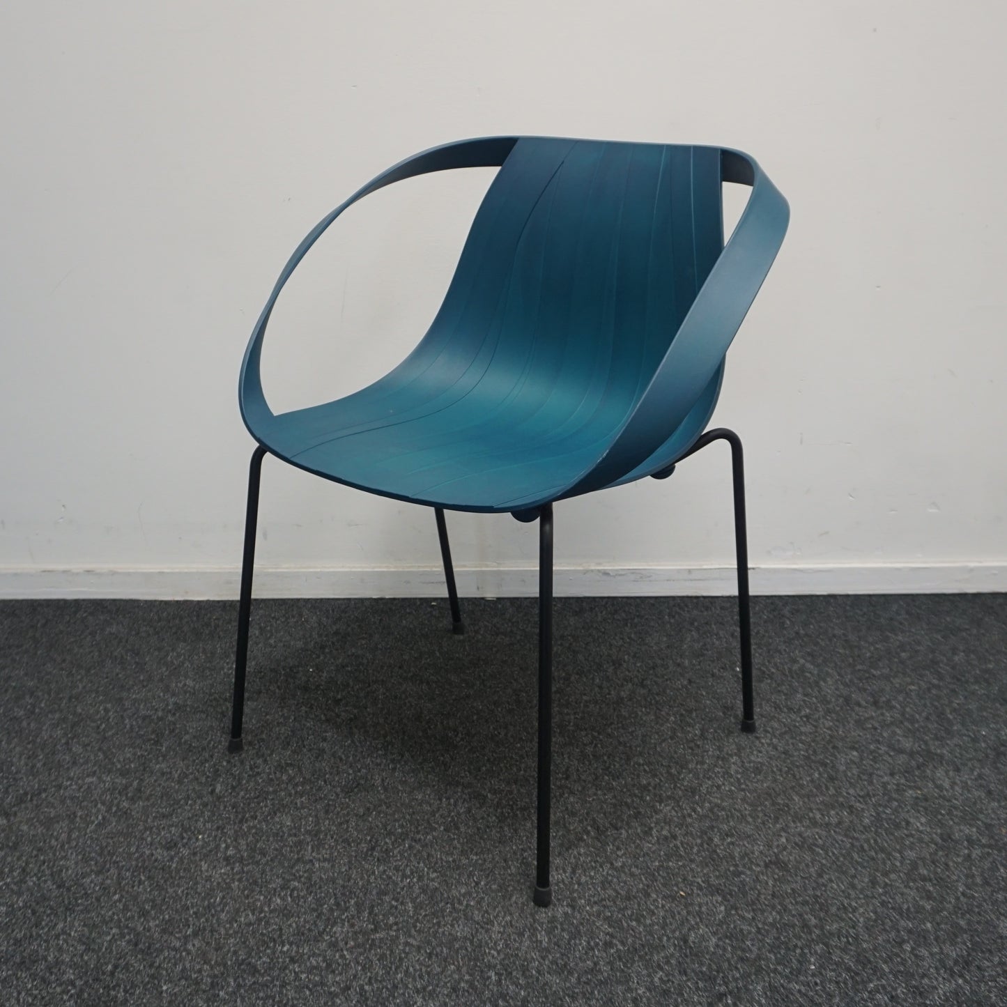 Moroso Impossible Wood tuinstoel | Armstoel | Ocean Blue