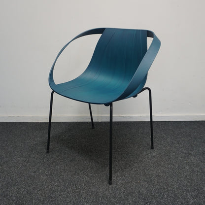 Moroso Impossible Wood tuinstoel | Armstoel | Ocean Blue