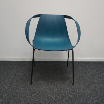 Moroso Impossible Wood tuinstoel | Armstoel | Ocean Blue
