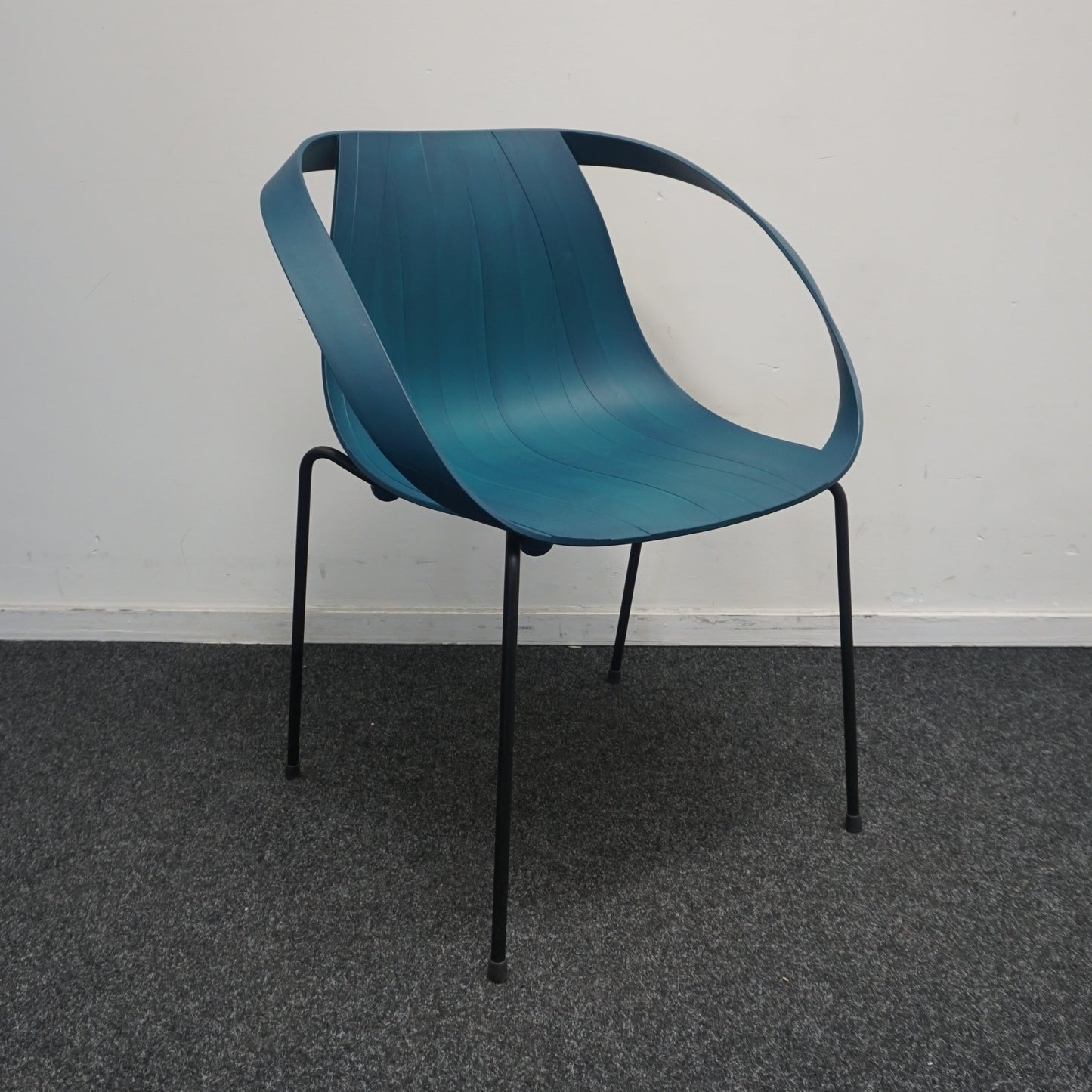 Moroso Impossible Wood tuinstoel | Armstoel | Ocean Blue