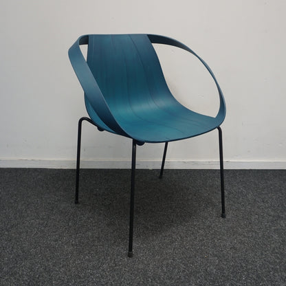 Moroso Impossible Wood tuinstoel | Armstoel | Ocean Blue