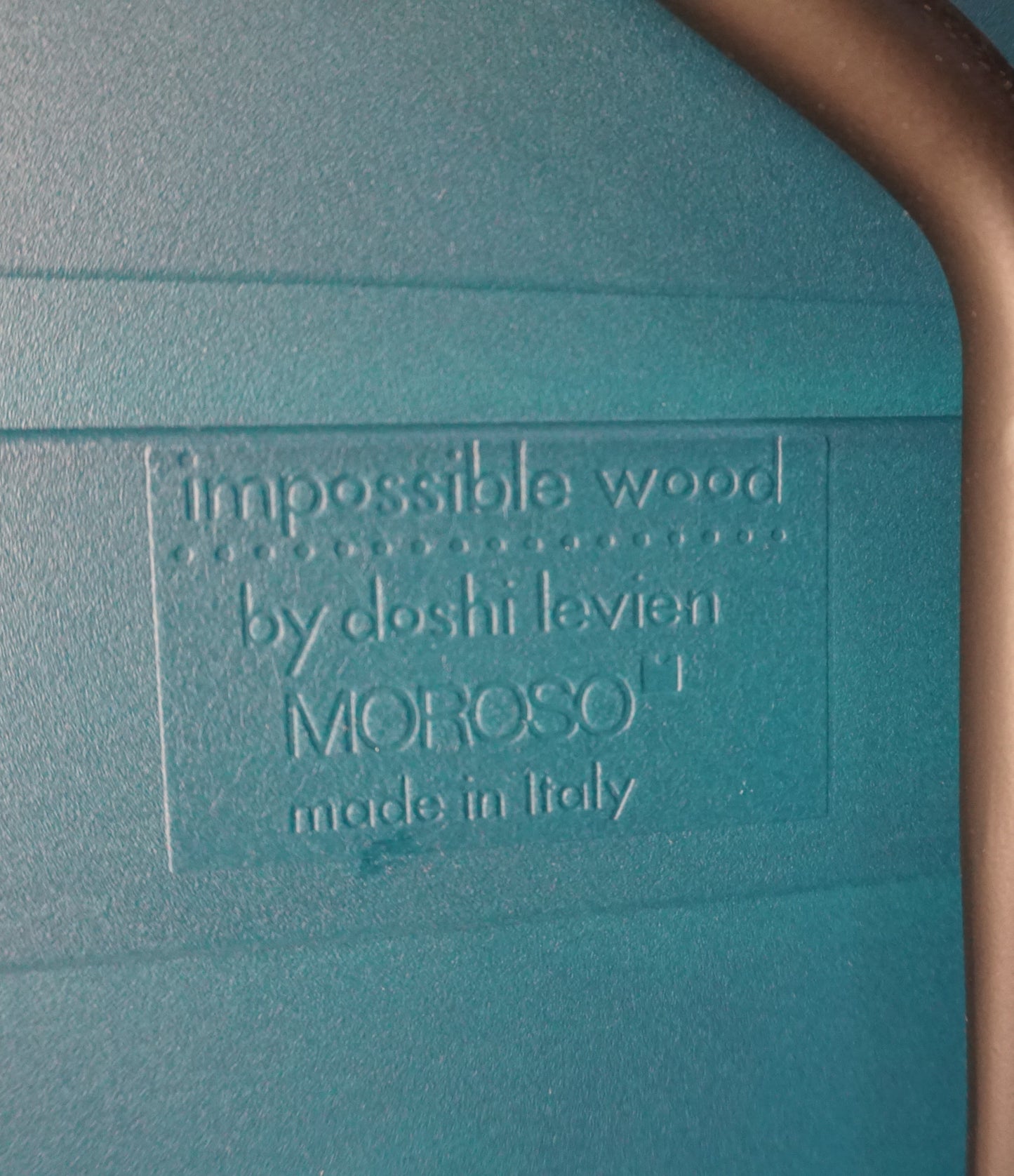 Moroso Impossible Wood tuinstoel | Armstoel | Ocean Blue
