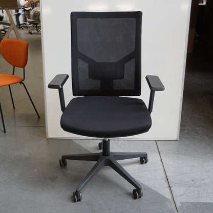 Schaffenburg Serie 110 EN Bureaustoel | Netweave | Zwart (Restpartij)