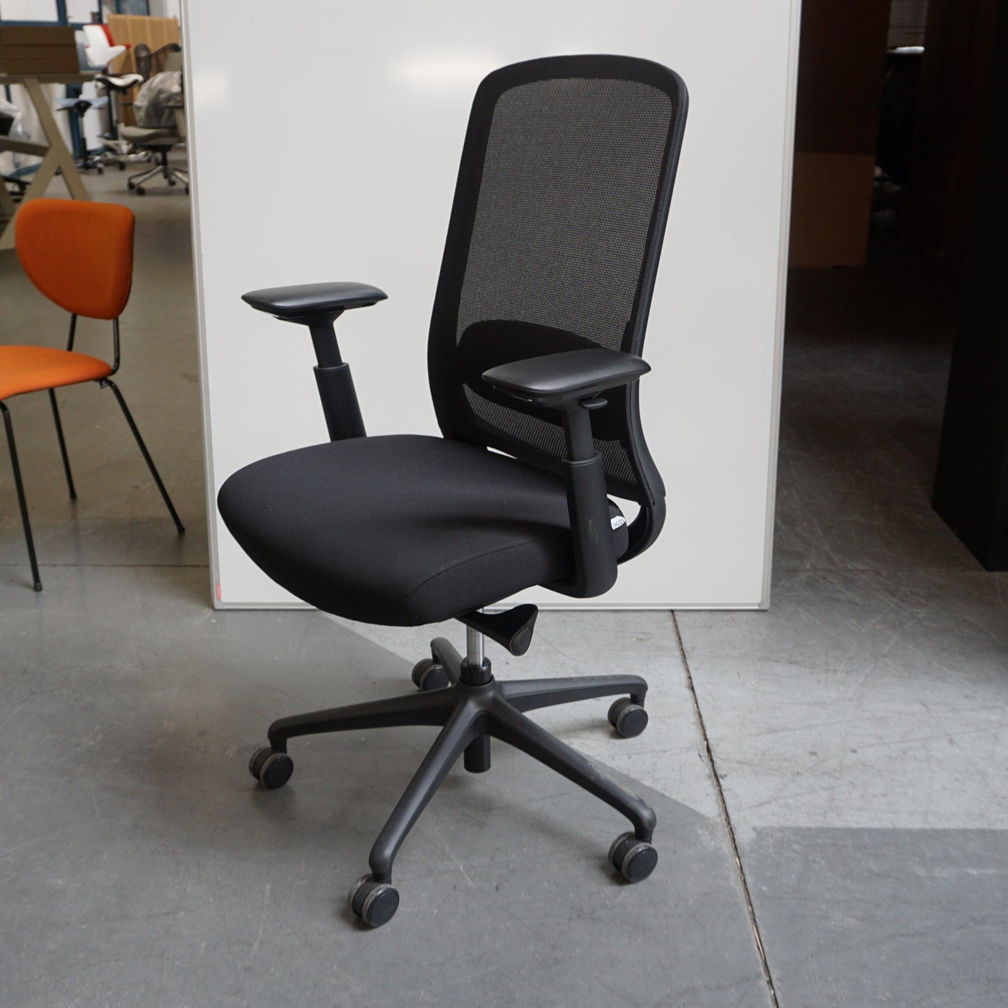 Ergofy Comfort Bureaustoel | Netweave | Zwart (Restpartij)